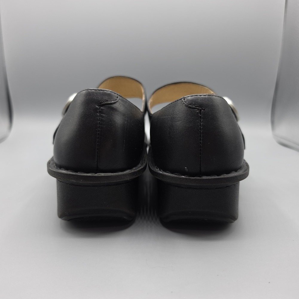 Alegria Paloma Shoes Womens 41 Black Leather Mary Jane Comfort Nurse Uniform - Picture 6 of 14